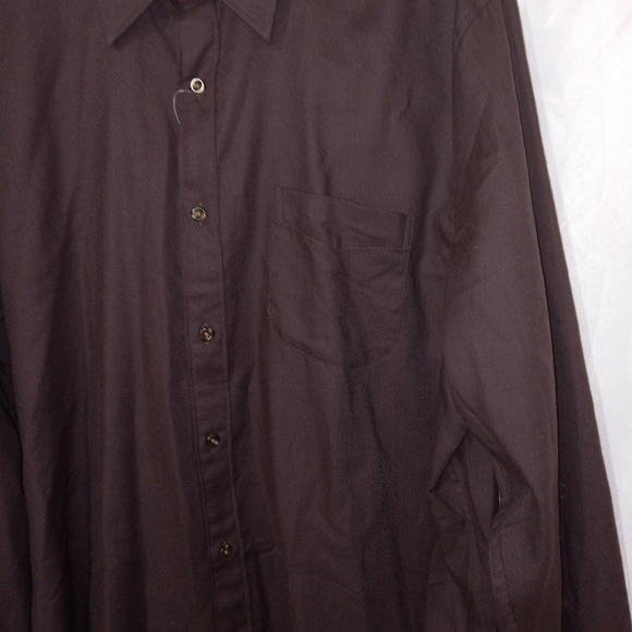 NWT J.Crew Cotton-cashmere Blend Shirt CC100 Dark Chocolate Size XL - Picture 4 of 12